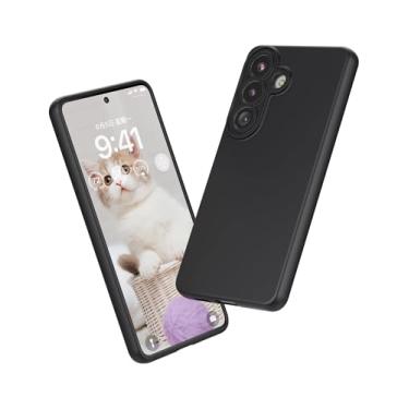 Imagem de Foluu Capa de silicone para Samsung Galaxy S26, capa amortecedora de borracha de gel líquido com forro de microfibra macia, capa protetora fina e rígida à prova de choque para Galaxy S26 5G 2025