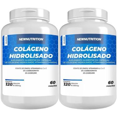 Imagem de Kit 2X Colágeno Hidrolisado - 120 Cápsulas - NewNutrition-Masculino