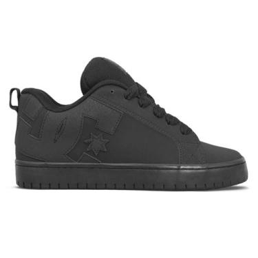 Imagem de Tênis DC Shoes New Court Graffik SD Unissex  Preto, Preto, 42