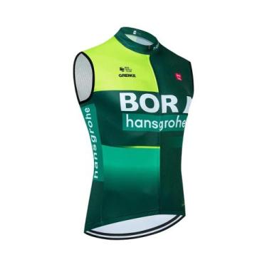 Imagem de Camisa de Ciclismo Sem Mangas Masculina - Equipe Emirados Árabes Unido