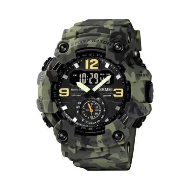 Imagem de Relógio Digital Militar À Prova d'Água Para Homens SKMEI 1637 Relógio 
