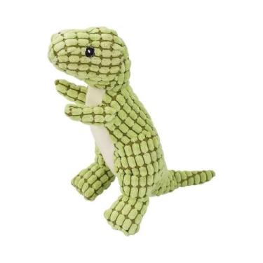 Imagem de Brinquedo De Mastigar Em Forma De Dinossauro Para Cães E Gatos, Engraç