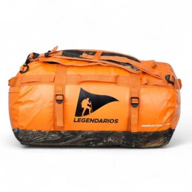 Imagem de Mochila Legendários NTK Duffle Bag Para Viagens 50 Litros Laranja