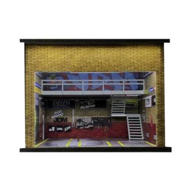 Imagem de Vitrine Para Carro Em Miniatura Escala 1:64 Com Iluminação LED G FANS 