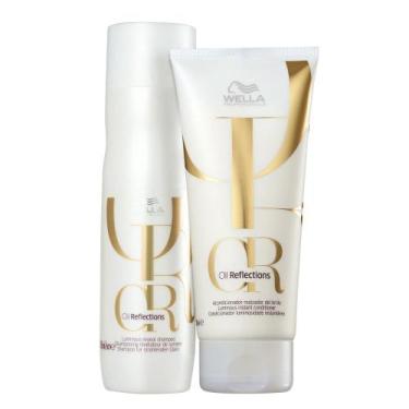 Imagem de Kit Shampoo e Condicionador Wella Oil Reflections - Home Care - Wella 