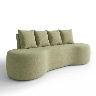Imagem de Sofa 3 Lugares Organico Ibiza 210 cm Boucle Vazzano