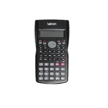 Imagem de Calculadora Científica 240 Funções Preta Multi Letron