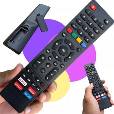 Imagem de Controle Remoto Para Tv Philco 4K Smart Tecla Netflix Globoplay Youtub