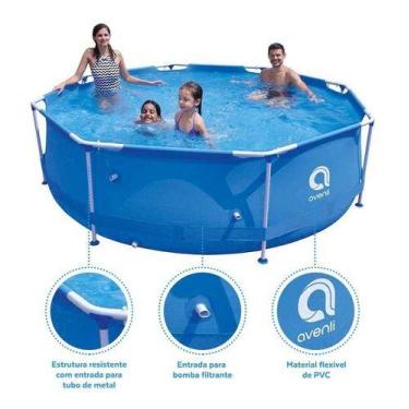 Imagem de Piscina Estrutural de Armação 4383 Litros Avenli Jilong Facil Montagem