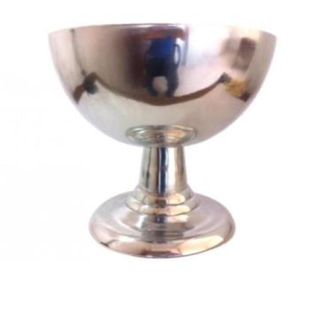 Imagem de Champanheira de Aluminio Polido diâmetro 48cm Metal Flor
