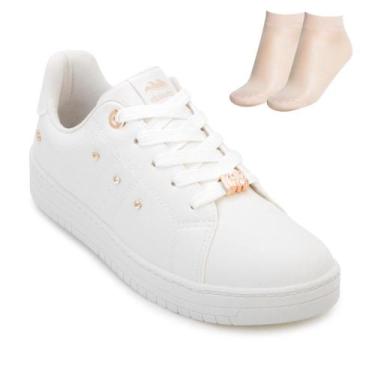 Imagem de Tênis Casual B Dakota e Meia DT25-DA795, 38, Branco
