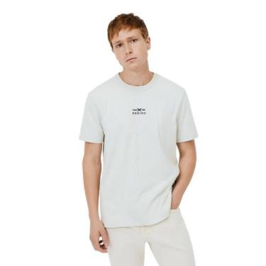 Imagem de Camiseta Hering Bordado Original Verde Neutro 1880, G, Verde claro
