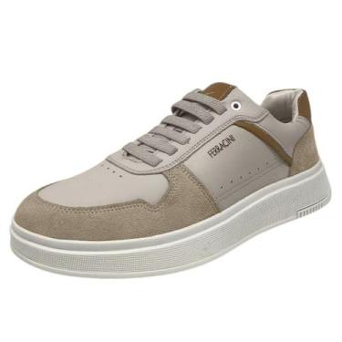 Imagem de Sapatenis Masculino Conforto Casual Logan Ferracini, Cinza claro, 40