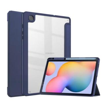 Imagem de Capa encaixe perfeito e fundo acrílico para Tab S6 Lite - TECH KING, A