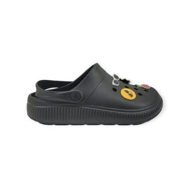 Imagem de Babucha Moleca Gaspea com Emojis Feminino Adulto Ref. 5832.101, Preto,