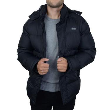 Imagem de Jaqueta Masculina Nicoboco Nylon Harris Preta - 55428NH, M, Amarelo