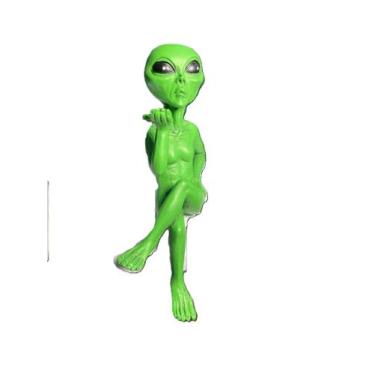 Imagem de Estátua Alienígena Escultura Decoração Alien Área 51 E.t - GENÉRICA