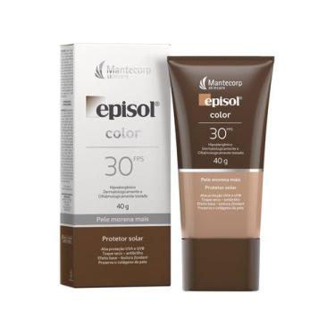 Imagem de Protetor Solar Facial Mantecorp Skincare FPS 30 - Episol Color 40ml