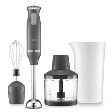 Imagem de Mixer Power Inox 3 em 1 600W Lunar Cor Cinza 220V Elgin, 220V