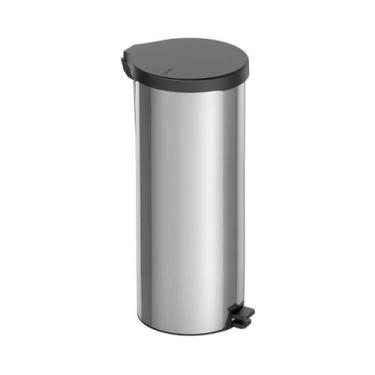Imagem de Lixeira Inox com Pedal New Tramontina com Acabamento Polido 30 L