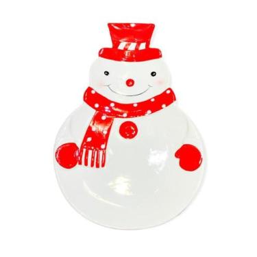 Imagem de Petisqueira boneco de neve snowman - candy cannes - Portland