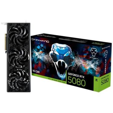 Imagem de Placa de Vídeo Gainward NVIDIA GeForce RTX 5080 Python III, 16GB, GDDR