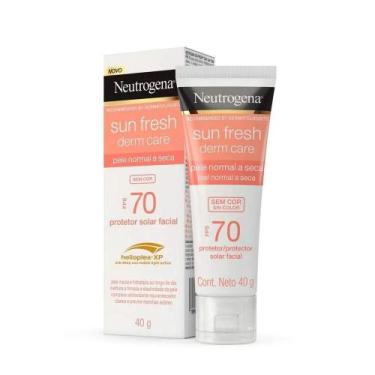 Imagem de Protetor Solar Facial Neutrogena Derm Care 70 FPS Sem Cor 40g, extura 
