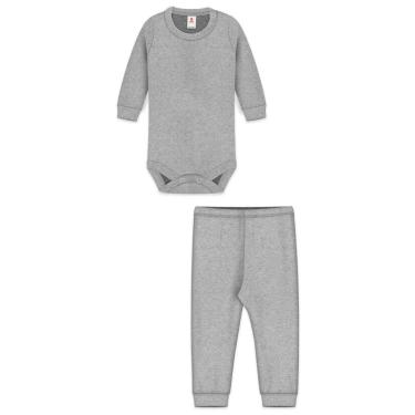 Imagem de Conjunto Bebê Zupt Baby Body Calça-Unissex