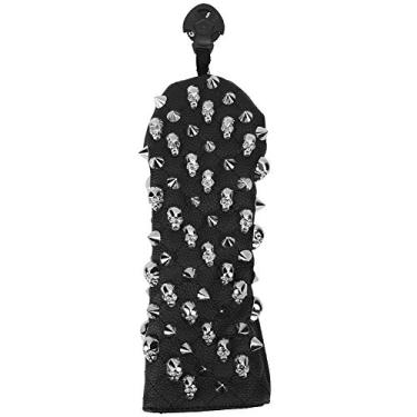 Imagem de Capa de golfe, rebite de crânio, capa de golfe, PU para encaixe firme na cabeça do taco(S)