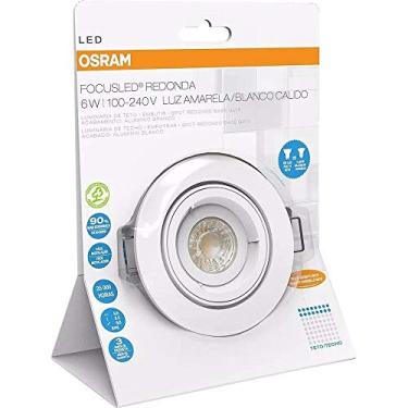 Imagem de LUMINÁRIA EMBUTIR LED RED 6W 3000K BIVOLT FOCUSLED OSRAM