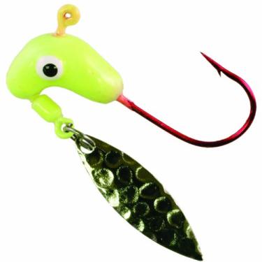 Imagem de Blakemore TTI Fishing Co Road Runner Pro Series Hook-Pack com 5 (Chartreuse/Vermelho, 14 g)