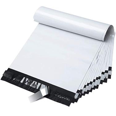 Imagem de Envelopes de poliéster branco Fuxury 9x12 100 peças