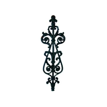 Imagem de Grade de Ferro Fundido Harpa Sacada Varanda Escada 83x26cm