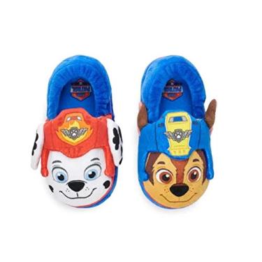 Imagem de Paw Patrol Chase & Marshall Toddler Boys Slippers, Medium (7/8)