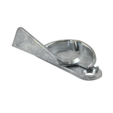 Imagem de Prime-Line F2644 Trava única para janela pendurada, folheado a zinco (embalagem com 2)