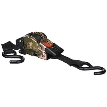 Imagem de Erickson 34420 Pro Series Preto 2,54 cm x 1,52 m Alça retrátil para amarração de catraca, pacote com 4 (capacidade de carga de 680 kg)