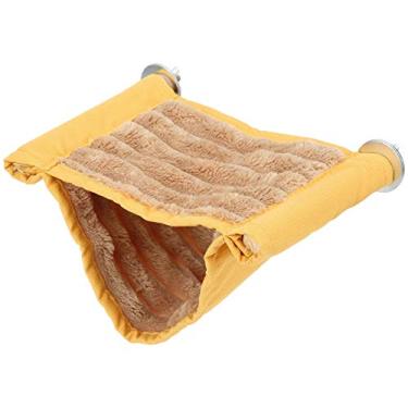 Imagem de LZKW Hammock Bed Hedgehog House Hamster Cave Toy Cave Toy, Porquinho da Índia, Ninho de Hamster, Ninho de Porquinho da Índia, para Casa Esquilo Golden Silk Bear Sugar Glider