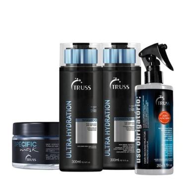 Imagem de Truss Ultra Hydration - Shampoo Condicionador Máscara Specific E Uso O