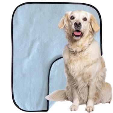 Imagem de Tapete Higiênico Lavável M, tamanho 60 x 80 cm, 01 unidade, reutilizável, durável, impermeável, super absorção.