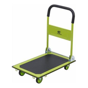 Imagem de Carrinho De Carga Plataforma Dobrável Aço 150kg Roda - Standers