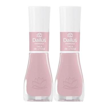 Imagem de Kit 2 Esmalte Dailus Color Cor Taça de Cristal com 8ml