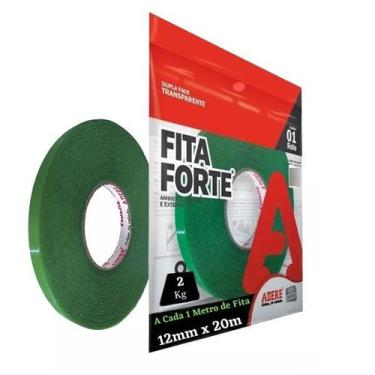 Imagem de Kit 2 Fita Dupla Face Adesiva EXTRA Forte 12MM X 20M XT080 Adere