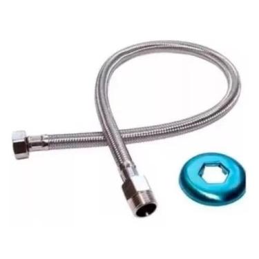 Imagem de Engate flexivel inox trancado 1/2x60cm h0524600 - emmeti