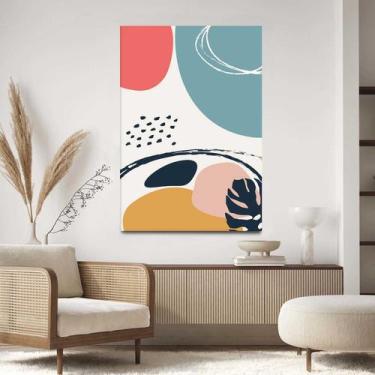 Imagem de Quadro Decorativo Para Sala Quarto  Hall Tela vertical Grande Macaco R