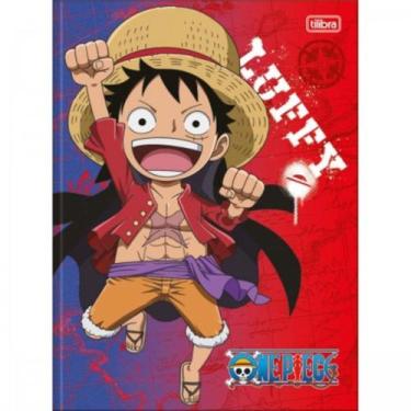 Imagem de Caderno Brochurao Universitario Capa Dura One Piece 80fls - Tilibra