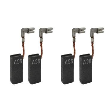 Imagem de Kit com 2 pares Escova de Carvão para Martelete Bosch 1617000525 - Par