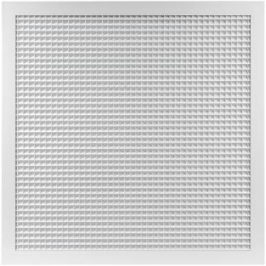 Imagem de Repa Market Difusor de tela de célula de alumínio quadrado de 45 graus 54,6 cm x 54,6 cm - Sistema de ventilação de teto de suprimento ou exaustão - Tampa de duto perfurada de alto fluxo de ar para
