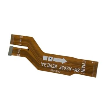 Imagem de zhxchzhi Substituição do conector de fita flexível do cabo SUB principal da placa-mãe OEM para Samsung Galaxy A24 SM-A245F