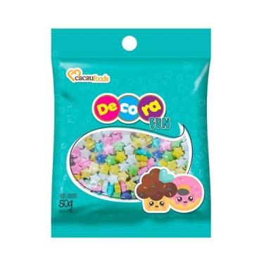 Imagem de Confeito Estrelinha 50g - Cacau Foods