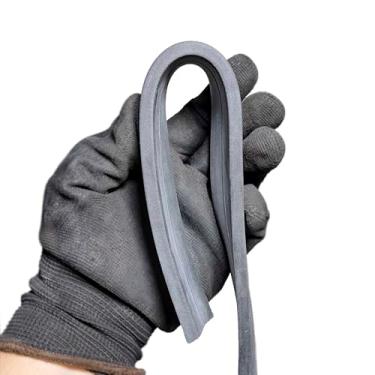 Imagem de Borracha Perfil Esponjoso Vedação 38x06mm Macio - 10 Metros Borrachas Londrina